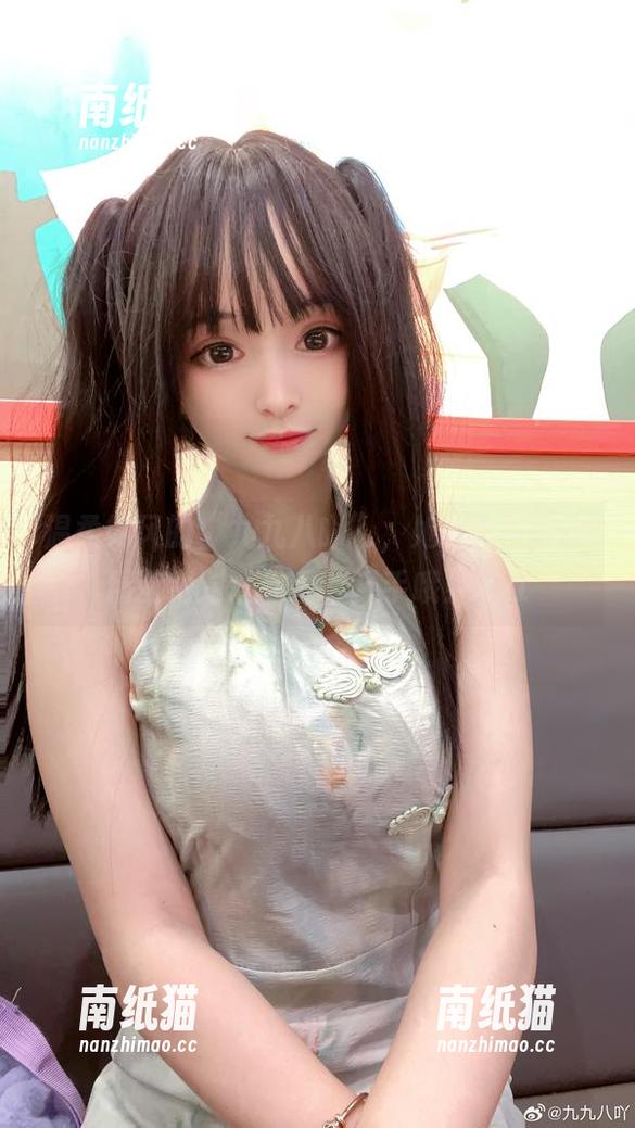 九九八吖 温柔如风的“九九八吖”,她的纯白写真精选绝对让你爱不释手哦!.txt
